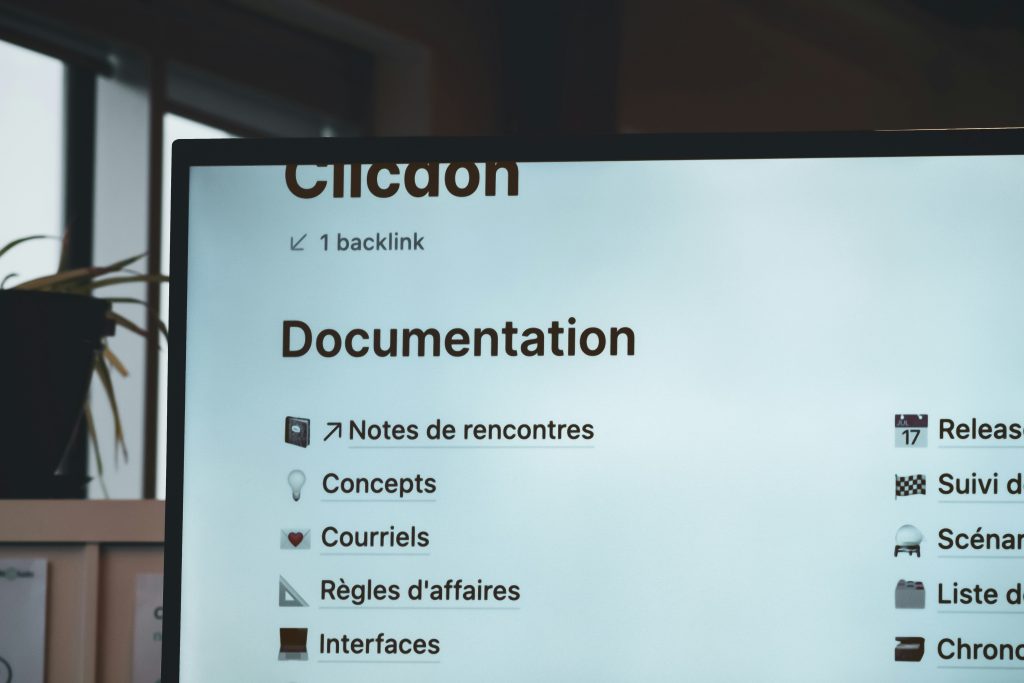 Notion : Application pour tout faire.